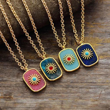 You Are My Sunshine Unique Gem Necklaces-Your Soul Place